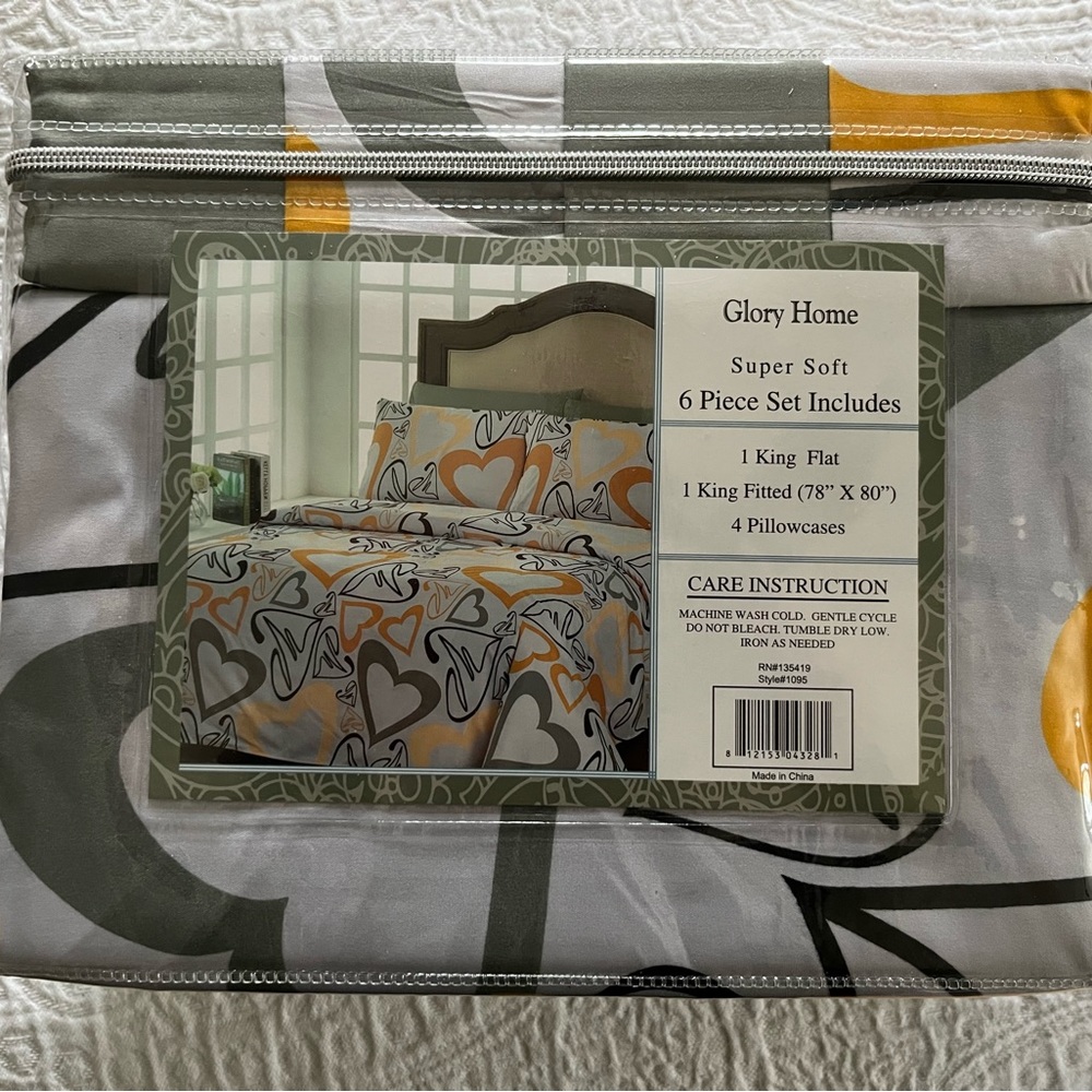 Set of King Sheets. New!